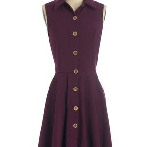 Modcloth Swing Vote sleeveless dress